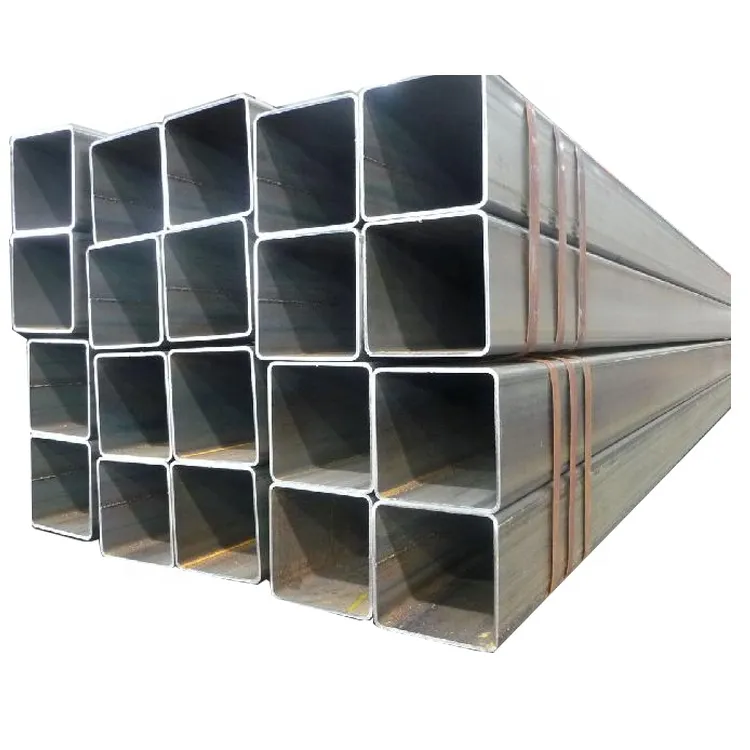 3 x 3 mm  hot rolled square welded   tube for drainage works and scaffolding